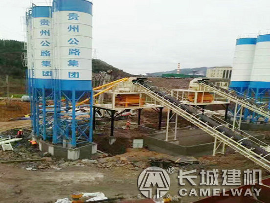 90商混站一小時生產多少，長城90攪拌站價格